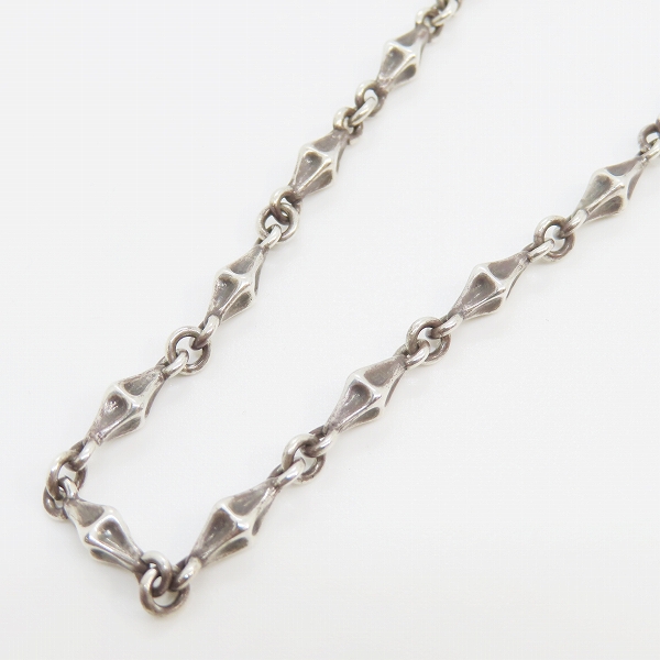 実際に弊社で買取させて頂いた【ギャラ付】Bloody Mary/ブラッディマリー Tiny bone chain/タイニーボーンチェーン 50cmの画像 1枚目