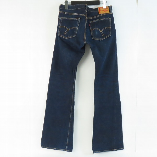 実際に弊社で買取させて頂いたTHE FLAT HEAD/フラットヘッド ブーツカット デニムパンツ LOT.3007/W32L36の画像 1枚目