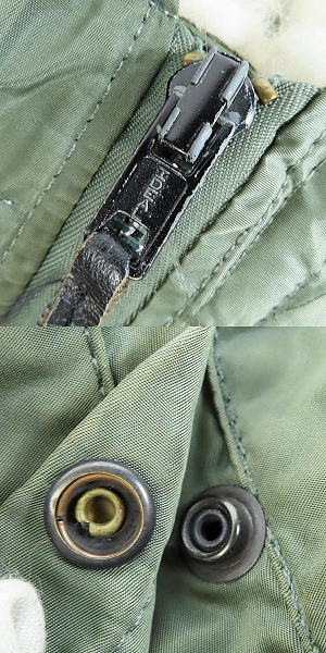 実際に弊社で買取させて頂いたALPHA INDUSTRIES/アルファインダストリーズ N-2B フライトジャケット/Mの画像 9枚目