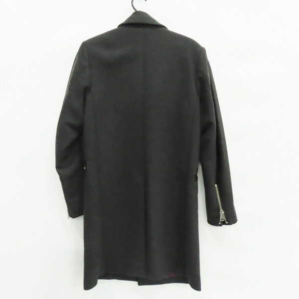 実際に弊社で買取させて頂いたDIESEL/ディーゼル ウール ジップアップ コート/Sの画像 1枚目