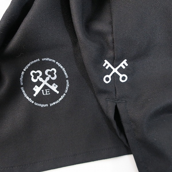 実際に弊社で買取させて頂いた【未使用】uniform experiment/ユニフォームエクスペリメント S/S OPEN COLLAR SHIRT シャツ UE-220043/1の画像 5枚目