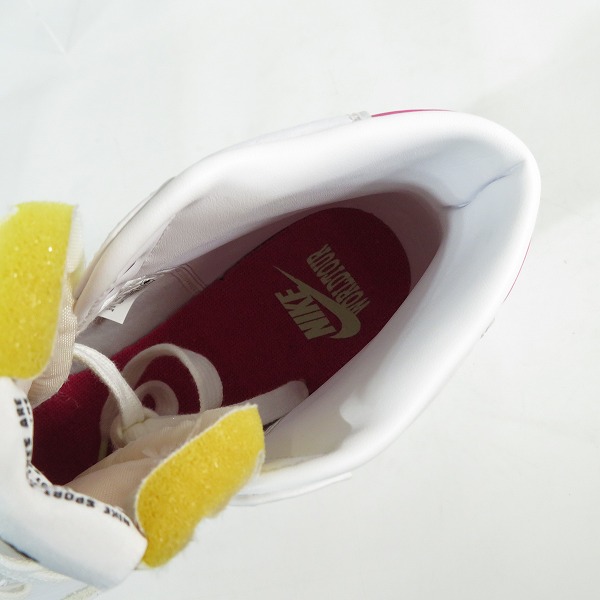 実際に弊社で買取させて頂いたNIKE/ナイキ BLAZER MID 77 VINTAGE WORLDTOUR/ブレーザー ミッド 77 ビンテージ ワールドツアー DD9552-100/27.5の画像 4枚目