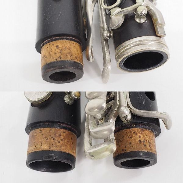 実際に弊社で買取させて頂いた【使用感有り】BUFFET CRAMPON/ビュッフェ・クランポン 型番刻印なし クラリネット ハードケース付の画像 8枚目