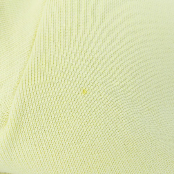 実際に弊社で買取させて頂いた【JPタグ】SAINT LAURENT PARIS/サンローランパリ パーカー フーディ ロゴ イエロー 557555 YB2YE/Mの画像 8枚目