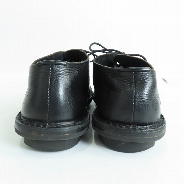 実際に弊社で買取させて頂いたtrippen/トリッペン Moor black レザーシューズの画像 1枚目