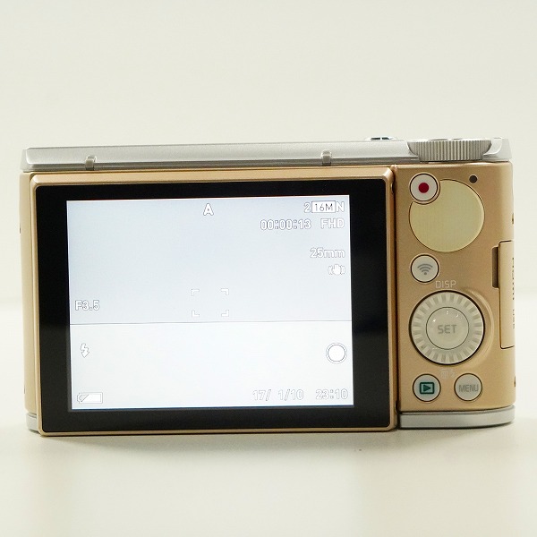 実際に弊社で買取させて頂いたCASIO/カシオ EXILIM EX-ZR1800 コンパクトデジタルカメラ 簡易動作確認済みの画像 5枚目