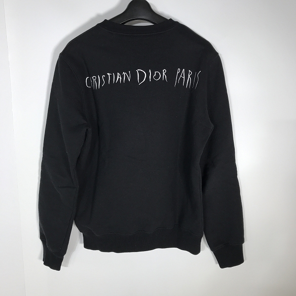 実際に弊社で買取させて頂いたDior×Raymond Pettibon/ディオール・オム xレイモンド・ペティボン 19AW 刺繍スウェット 943J612E0531/Sの画像 1枚目