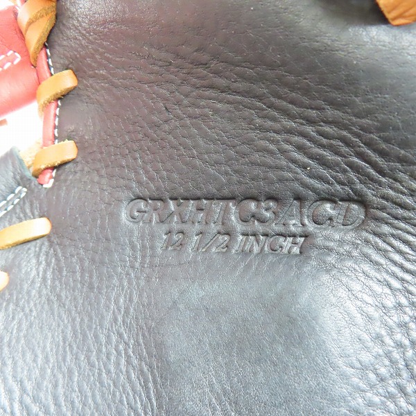 実際に弊社で買取させて頂いたRawlings/ローリングス ハイパーテック R2G 軟式 右投げ用 ファーストミット グローブ GRXHTC3ACDの画像 5枚目