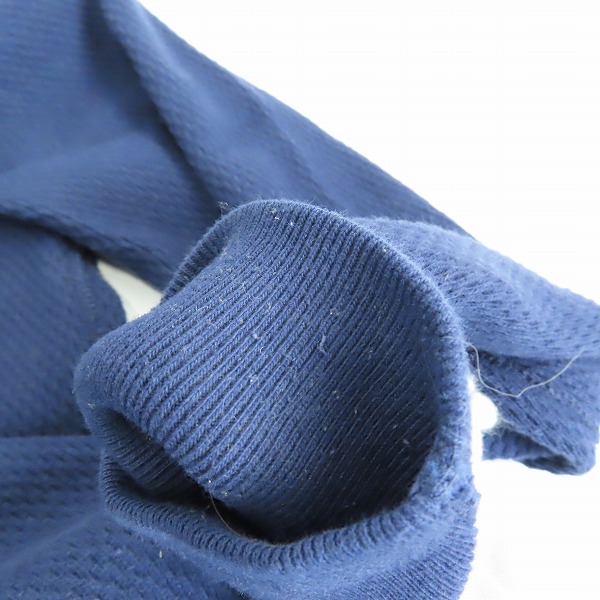 実際に弊社で買取させて頂いたThe REAL McCOY'S/リアルマッコイズ コットン 長袖Tシャツ/ネイビー/Mの画像 5枚目