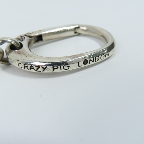 実際に弊社で買取させて頂いたCRAZY PIG/クレイジーピッグ ラージハンドカフリンクブレスレットの画像 4枚目