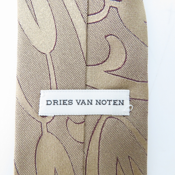実際に弊社で買取させて頂いたDRIES VAN NOTEN/ドリスヴァンノッテン ネクタイの画像 3枚目