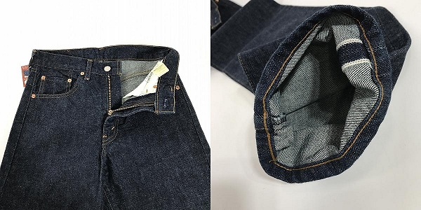 実際に弊社で買取させて頂いた【未使用】LEVIS/リーバイス 502-XX VINTAGE CLOTHING 60’S復刻モデル/刻印J22/デニムパンツ 502-XXVW/28の画像 6枚目