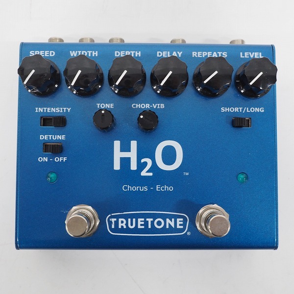 実際に弊社で買取させて頂いたTRUETONE/トゥルートーン  H2O V3 CHORUS ECHO コーラス エコー エフェクター【動作確認済】の画像 1枚目