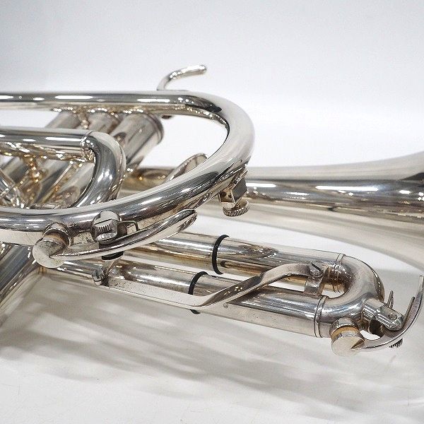 実際に弊社で買取させて頂いたYAMAHA/ヤマハ Custom YCR-8335S/YCR8335S コルネット 銀メッキ仕上げ ハードケース付きの画像 6枚目