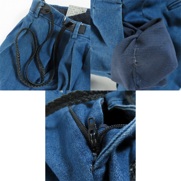 実際に弊社で買取させて頂いたTOM FORD/トムフォード 20-21AW DENIM ATTICUS JACKET ウォッシュ加工 デニム スーツ/セットアップ 874R11/6-50C/7-46Rの画像 8枚目