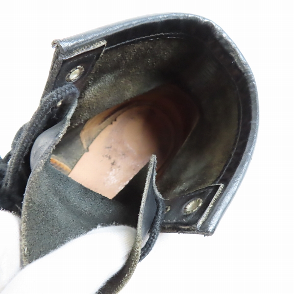 実際に弊社で買取させて頂いたRED WING/レッドウィング 刺繍羽根タグ アイリッシュセッター レザー ブーツ 8130/9Dの画像 4枚目