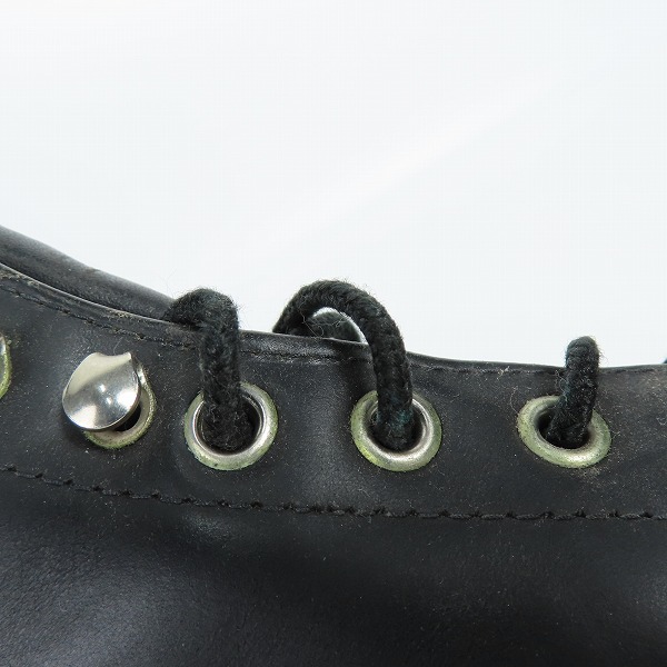 実際に弊社で買取させて頂いたRED WING/レッドウィング 新四角犬タグ 黒 8165 10Dの画像 8枚目