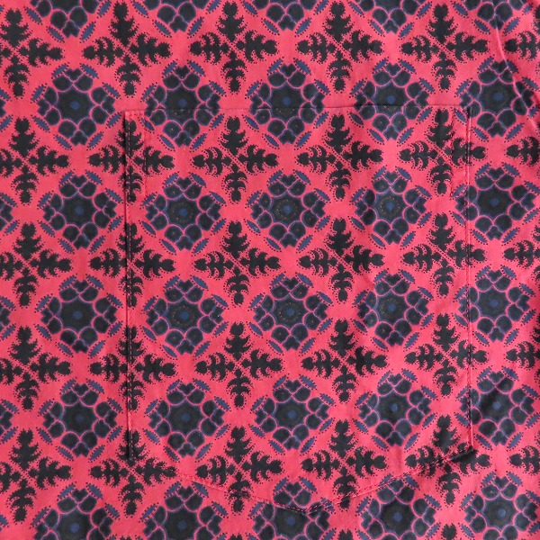 実際に弊社で買取させて頂いたDries Van Noten/ドリスヴァンノッテン 総柄 半袖シャツ/48の画像 5枚目