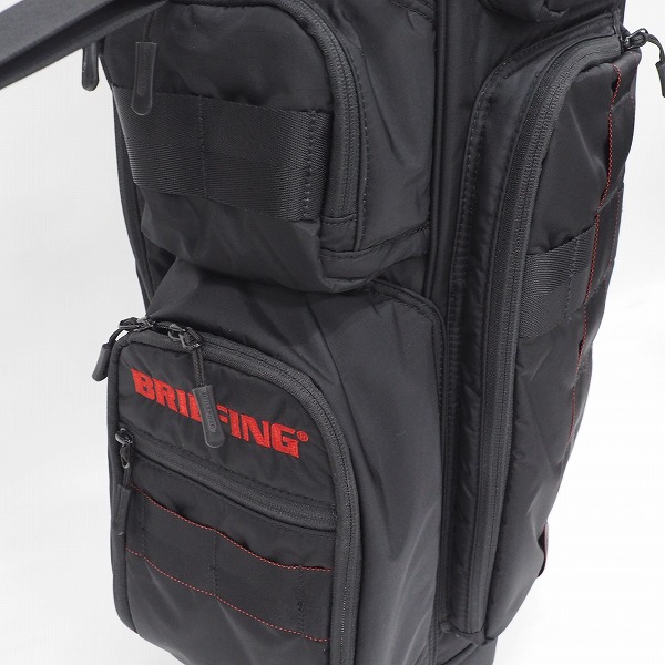 実際に弊社で買取させて頂いたBRIEFING/ブリーフィング CR-6 ゴルフ 8.5型 5分割キャディバッグ ブラックの画像 7枚目