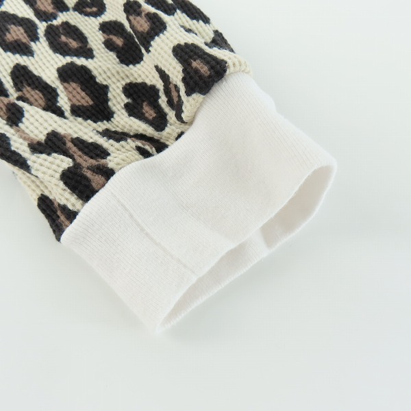 実際に弊社で買取させて頂いたWACKOMARIA/ワコマリア LEOPARD THERMAL SHIRT レオパード サーマルシャツ TYPE-2/Mの画像 5枚目