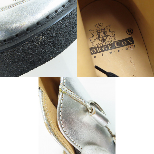 実際に弊社で買取させて頂いたGEORGE COX/ジョージコックス 150足 私立探偵 濱マイク限定品 永瀬正敏 13273/8の画像 7枚目