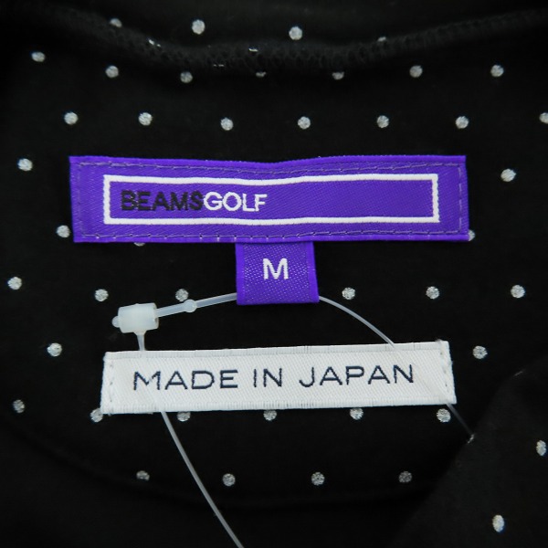 実際に弊社で買取させて頂いた【未使用】BEAMS GOLF/ビームスゴルフ ハイネック 長袖シャツ 84-14-0024-437-19-18/Mの画像 2枚目