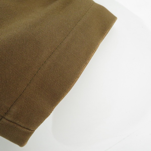 実際に弊社で買取させて頂いたA.P.C/アーペーセー フランス製 シングルロングコート フーディ/1の画像 5枚目