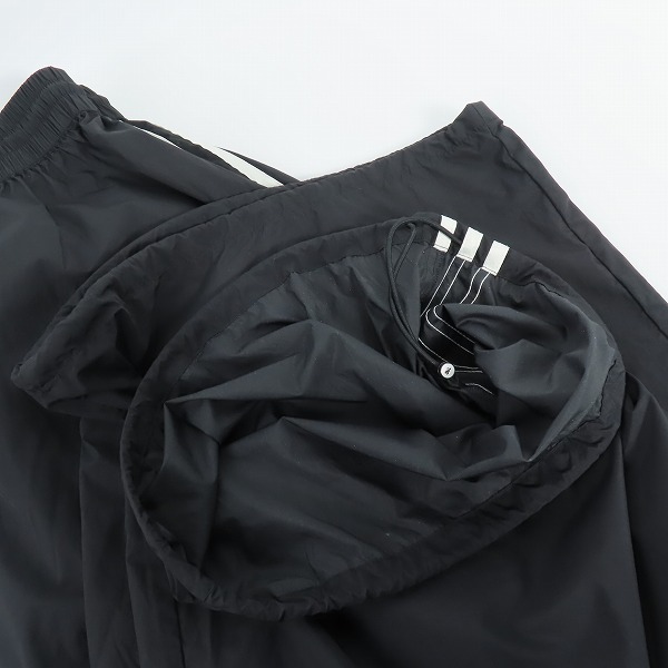 実際に弊社で買取させて頂いたY3/ワイスリー adidas/アディダス×Yohji Yamamoto/ヨウジヤマモト サイドライン ワイドパンツ A2E001/Sの画像 8枚目