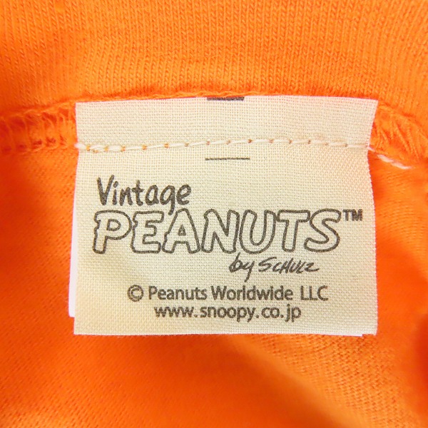 実際に弊社で買取させて頂いた【未使用】BUZZ RICKSON'S×PEANUTS /バズリクソンズ×ピーナッツ スヌーピー 半袖 Tシャツ/Lの画像 3枚目