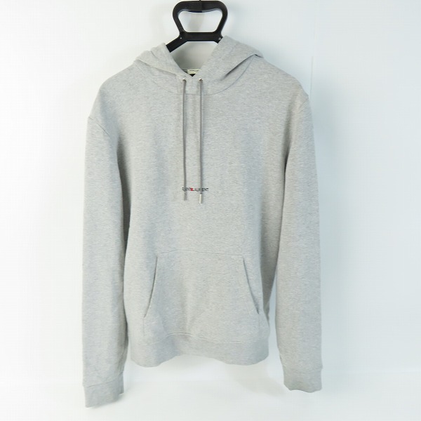 実際に弊社で買取させて頂いた【JPタグ】SAINT LAURENT PARIS/サンローランパリ プルオーバーパーカー グレー/TT09 464581 YB2OD/M