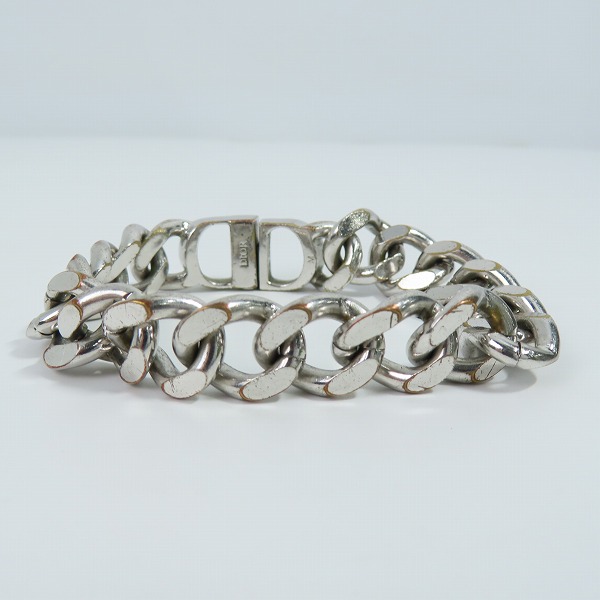 実際に弊社で買取させて頂いたDior/ディオール CD ICON チェーンリンク ブレスレット B1081HOMMT/Mの画像 3枚目