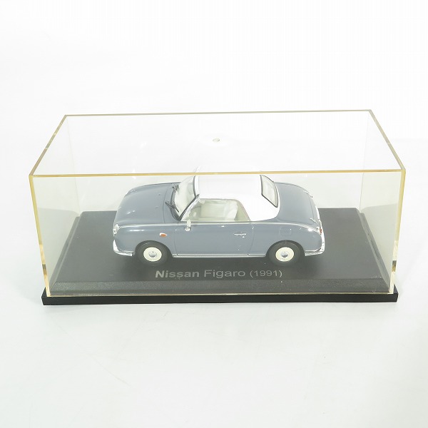 実際に弊社で買取させて頂いたアシェット/ノレブ 国産名車コレクション 1/43 NISSAN FIGARO/日産 フィガロ 1991/ミニカーの画像 8枚目