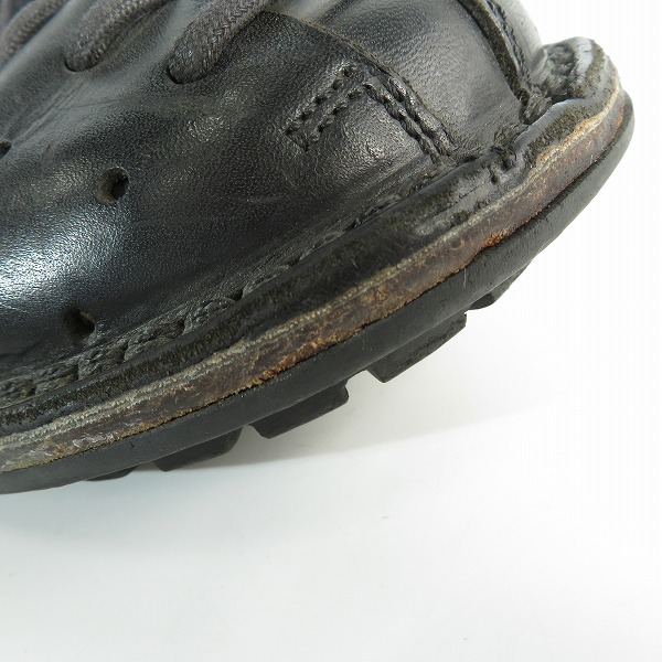 実際に弊社で買取させて頂いた(1)trippen/トリッペン GOLF パンチング レザー レースアップ シューズ 42の画像 6枚目