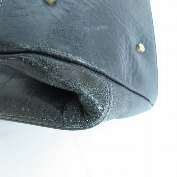 実際に弊社で買取させて頂いたaniary/アニアリ 裏地カモフラ/迷彩 レザー トートバッグ/ショルダーバッグの画像 7枚目