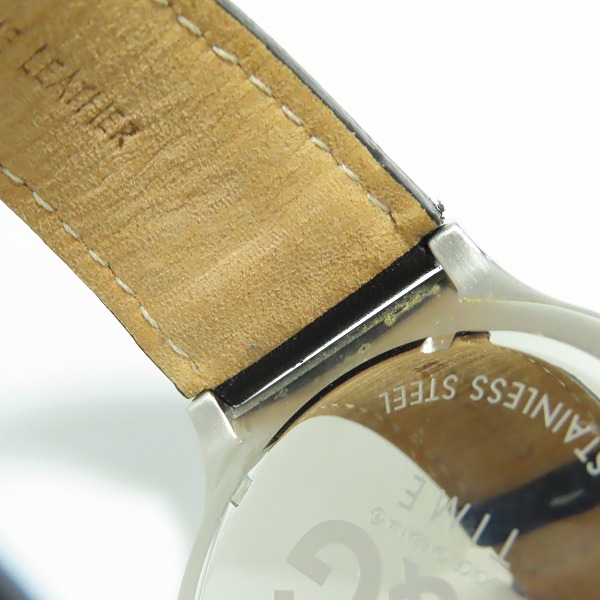 実際に弊社で買取させて頂いたD&G/ディーアンドジー DOLCE&GABBANA/ドルチェ&ガッバーナ SPORT PRO 腕時計【動作未確認】の画像 6枚目