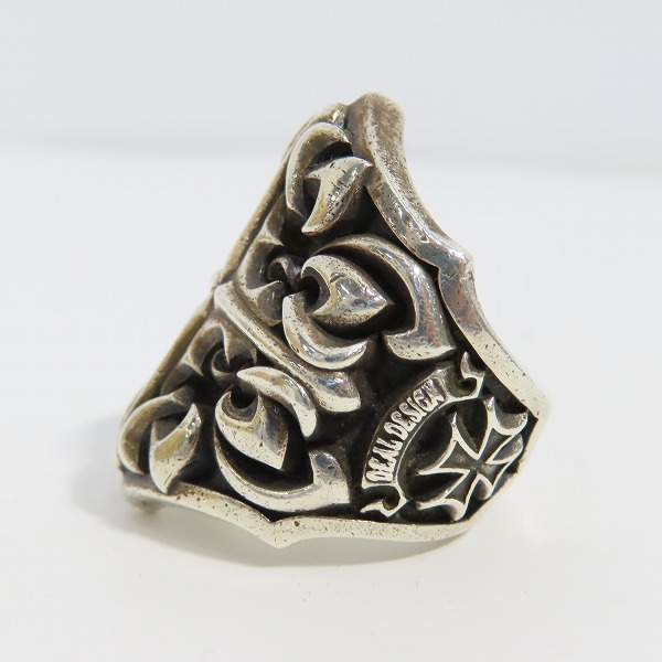 実際に弊社で買取させて頂いたDEAL DESIGN/ディールデザイン クロスリング 13.5-16.5号の画像 2枚目