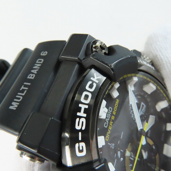 実際に弊社で買取させて頂いたG-SHOCK/Gショック FROGMAN/フロッグマン Bluetooth ソーラー電波時計 GWF-A1000-1AJFの画像 6枚目