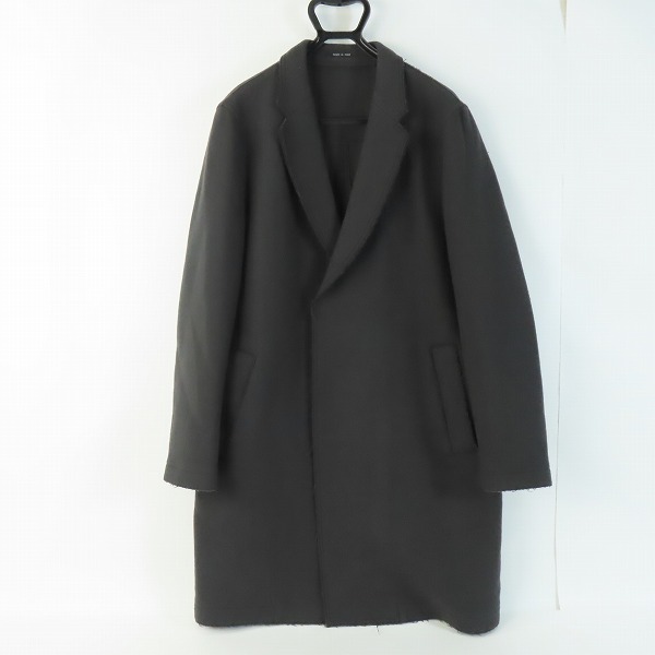 実際に弊社で買取させて頂いたEMPORIO ARMANI/エンポリオアルマーニ 羊毛 ウールコート/50