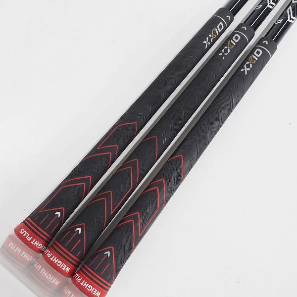 実際に弊社で買取させて頂いた【シャフトのみ】DUNLOP/ダンロップ XXIO/ゼクシオ MP1100 ウッド 3w,5w,U4用シャフト 3本セット FLEX:Rの画像 4枚目