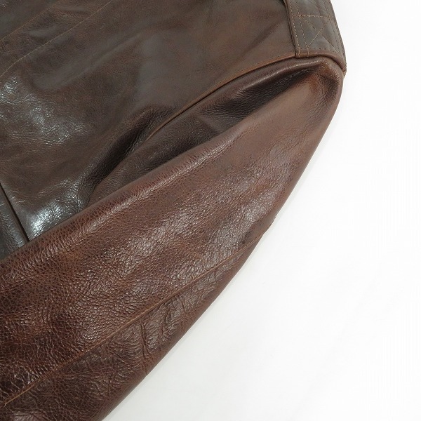 実際に弊社で買取させて頂いたThe REAL McCOYS/リアルマッコイズ US.ARMY アメリカ軍 A-2 フライトジャケット/ミリタリージャケット W535-AC-27753/40の画像 6枚目