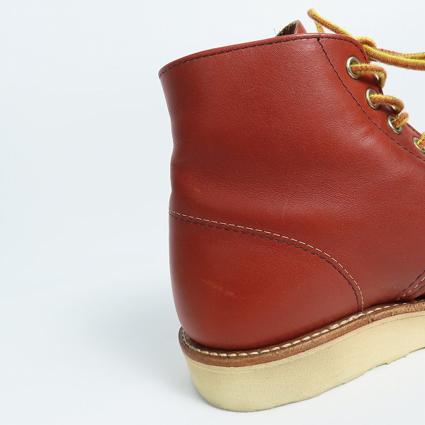 実際に弊社で買取させて頂いたRED WING/レッドウィング アイリッシュセッター ブーツ 羽タグ 8166/7の画像 6枚目