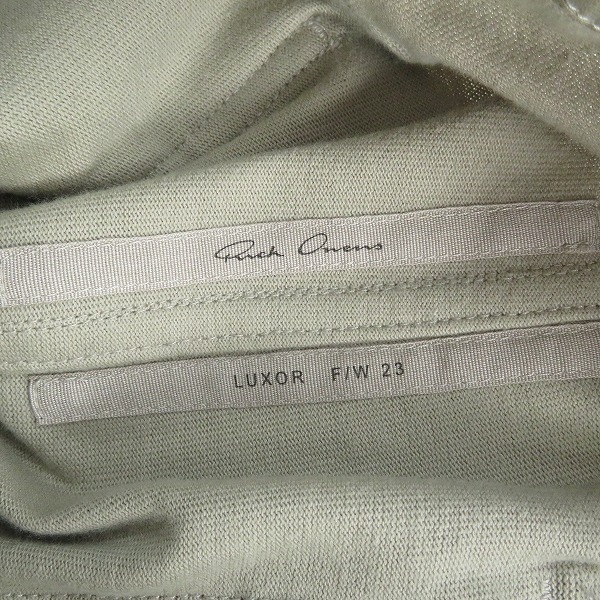 実際に弊社で買取させて頂いたRick Owens/リックオウエンス 23AW MASTODON CARGO マストドンカーゴ パンツ RU02C7396-BA/46の画像 3枚目