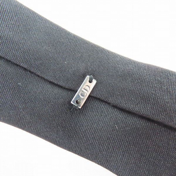 実際に弊社で買取させて頂いたDior Homme/ディオールオム BEE/蜂 刺繍 シルクネクタイ の画像 6枚目