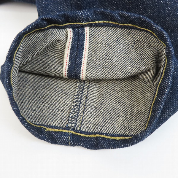 実際に弊社で買取させて頂いた【未使用】LEVI'S/リーバイス 701SXX 日本製 OR デニムパンツ/28の画像 5枚目