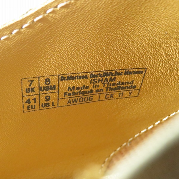 実際に弊社で買取させて頂いたDr.Martens/ドクターマーチン ISHAM/アイシャム BUCKLE MULEバックル ミュール スエード サンダルシューズ 31734292/UK7の画像 5枚目
