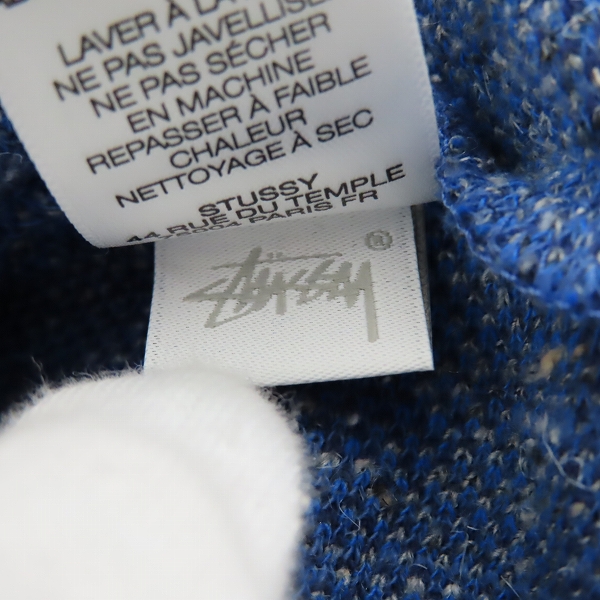 実際に弊社で買取させて頂いたSTUSSY/ステューシー ボーダー セーター 1140312/Mの画像 6枚目