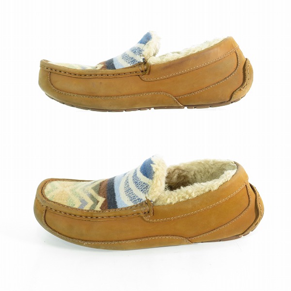 実際に弊社で買取させて頂いたUGG×PENDLETON/アグ×ペンドルトン M ASCOT ムートンシューズ 1009713 /27の画像 3枚目