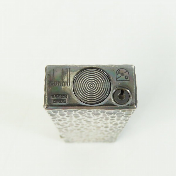 実際に弊社で買取させて頂いたdunhill/ダンヒル サイドローラーガスライター ハンマートーンの画像 4枚目