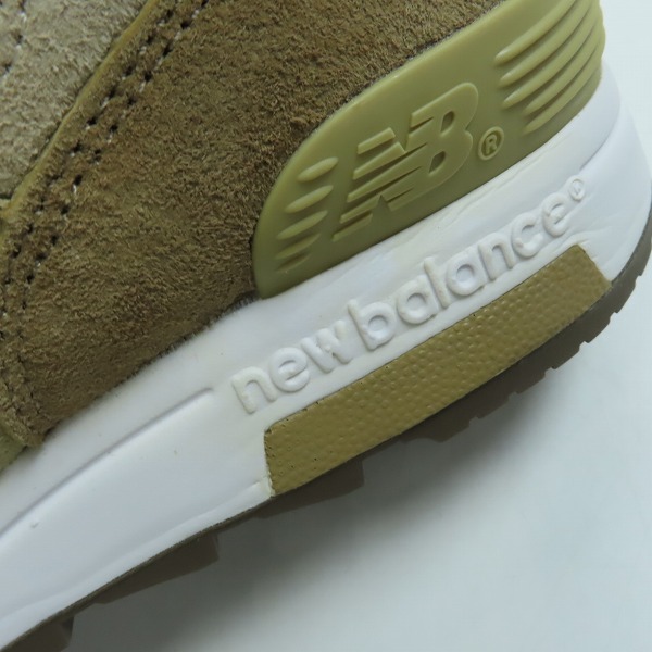 実際に弊社で買取させて頂いた【未使用】NEW BALANCEｘBEAMS/ニューバランス×ビームス 40th 別注 ベージュマルチ CM1400BB/26.0の画像 6枚目