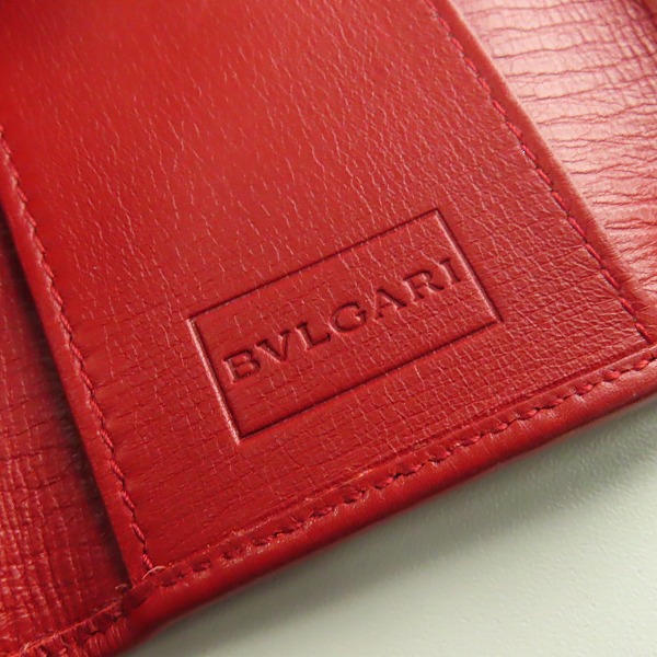 実際に弊社で買取させて頂いたBVLGARI/ブルガリ 6連キーケース レッドの画像 3枚目